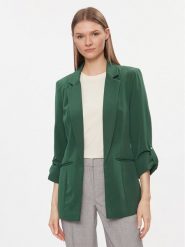ONLY Marynarka Kayle-Orleen 15218743 Zielony Regular Fit. Zielone marynarki i żakiety Only, bez wzorów, z syntetyku. Za 109.99 zł.