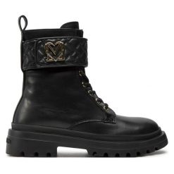 Trapery LOVE MOSCHINO. Czarne trapery i śniegowce Love Moschino. Za 1,259.00 zł.