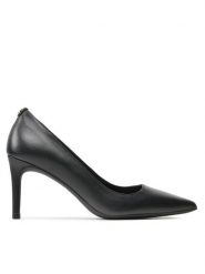 MICHAEL Michael Kors Szpilki Alina Flex Pump 40F2HNMP2L Czarny. Czarne szpilki MICHAEL Michael Kors, bez wzorów, ze skóry, bez obcasa, na szpilce, bez zapięcia. Za 429.99 zł.