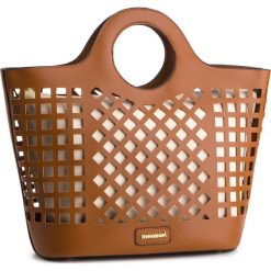Torebka MONNARI - BAG6480-017 Camel. Brązowe shopper Monnari, bez wzorów, ze skóry ekologicznej, klasyczne, duże, bez dodatków. W wyprzedaży za 119.00 zł.