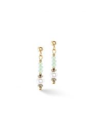 COEUR DE LION Kolczyki-wkrętki z perełkami Swarovski rozmiar: onesize. Białe kolczyki COEUR DE LION, z kryształem, szklane. Za 130.99 zł.