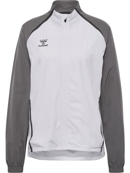 Damska bluza dresowa Hummel Lead 2.0. Białe bluzy Hummel, xl, bez wzorów, z dresówki, bez kaptura. Za 224.00 zł.
