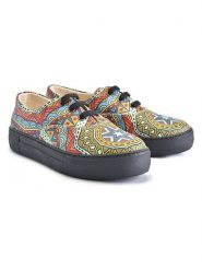 Goby Sneakersy ze wzorem rozmiar: 42. Trampki Goby, bez wzorów, bez zapięcia. Za 260.99 zł.