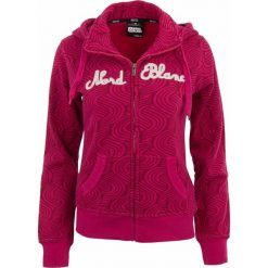 Nordblanc damska bluza z kapturem i zamkiem róż 34. Czerwone bluzy ZIROOX, bez wzorów, z polaru, z kapturem. Za 204.99 zł.