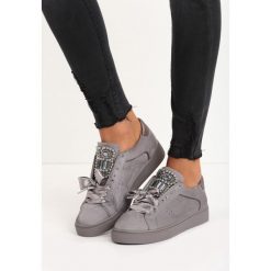 Szare Buty Sportowe Rebellious. Szare obuwie sportowe Born2be, bez zapięcia. Za 49.99 zł.