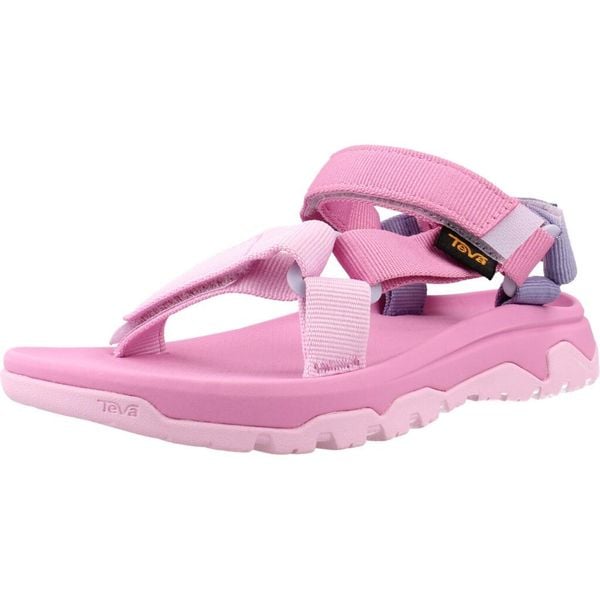 Sandały TEVA 1177430C Rose. Czerwone sandały Teva, bez wzorów, z tkaniny, bez obcasa, bez zapięcia. Za 174.99 zł.