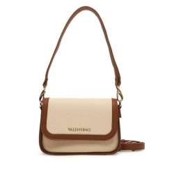 Torebka Valentino. Brązowe torebki klasyczne Valentino, bez wzorów, bez dodatków. Za 549.99 zł.