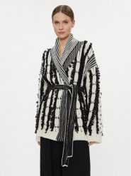 TWINSET Kardigan 232TT3213 Écru Regular Fit. Kardigany Twinset, m, bez wzorów, z syntetyku. Za 769.99 zł.