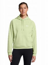 Under Armour Bluza w kolorze zielonym rozmiar: M. Zielone bluzy Under Armour, m, bez wzorów, z kapturem. Za 166.45 zł.