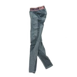 Second life - Damskie legginsy w kolorze granatowym - Stan bardzo dobry. Niebieskie legginsy Gymshark, bez wzorów. Za 101.48 zł.