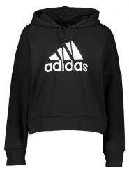 Adidas Bluza w kolorze czarnym rozmiar: M. Czarne bluzy Adidas, m, bez wzorów, z kapturem. Za 154.07 zł.