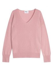 Just Cashmere Kaszmirowy sweter "Birse" w kolorze jasnoróżowym rozmiar: XL. Różowe swetry Just Cashmere, xl, bez wzorów, z kaszmiru, bez ramiączek. Za 318.37 zł.