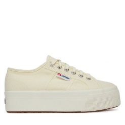 Tenisówki Superga. Brązowe trampki Superga, bez wzorów, bez zapięcia. Za 249.99 zł.