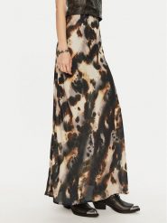 Gestuz Spódnica maxi Behka 10909363 Brązowy Regular Fit. Brązowe spódnice Gestuz, bez wzorów, z syntetyku, maxi. Za 319.99 zł.