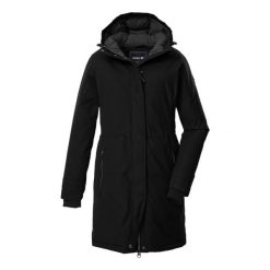 Parka damska z kapturem Killtec GW 22. Czarne parki GIGA DX, na zimę, m, z dzianiny, z kapturem. Za 631.00 zł.