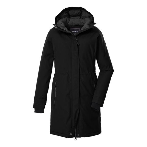 Parka damska z kapturem Killtec GW 22. Czarne parki GIGA DX, na zimę, m, z dzianiny, z kapturem. Za 631.00 zł.