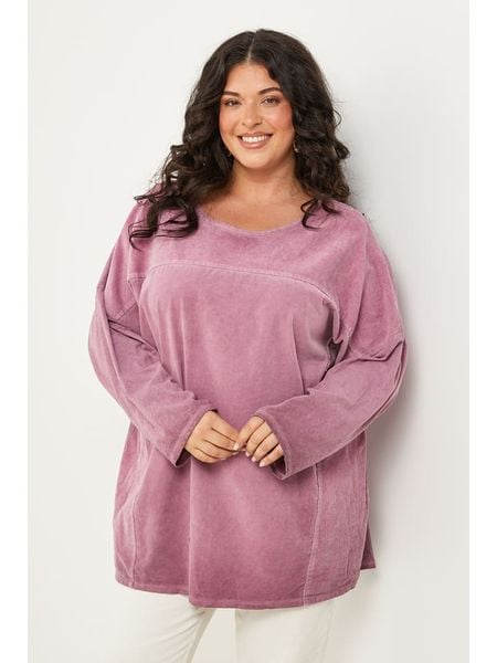 Curvy Lady Koszulka w kolorze jasnoróżowym rozmiar: 44/46. Różowe bluzki Curvy Lady, bez wzorów, klasyczne, bez kołnierzyka, bez ramiączek. Za 159.95 zł.