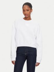 REPLAY Bluza W3104D.000.23040P Biały Regular Fit. Białe bluzy Replay, l, bez wzorów, z bawełny, bez kaptura. Za 259.99 zł.