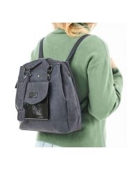 Rieker Plecak w kolorze szarym - 31 x 32 x 12 cm rozmiar: S. Szare plecaki Rieker, bez wzorów, z materiału. Za 129.95 zł.