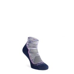 Skarpety merino damskie Darn Tough Light Hiker 1/4 Lightweight with Cushion. Fioletowe skarpety DARN TOUGH, bez wzorów. Za 146.99 zł.