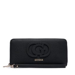 Portfel Guess. Czarne portfele Guess, z aplikacjami. Za 264.99 zł.