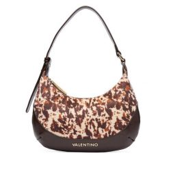 Torebka Valentino. Brązowe torebki klasyczne Valentino, bez wzorów, bez dodatków. Za 529.99 zł.