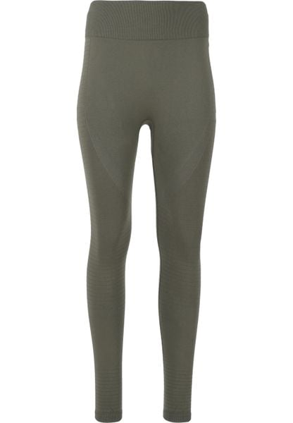 Damskie legginsy Athlecia Nagar. Brązowe legginsy ENDURANCE, l, bez wzorów, z materiału. Za 151.50 zł.