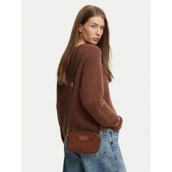 Torebka Liu Jo. Brązowe listonoszki Liu Jo, bez wzorów, bez dodatków. Za 469.99 zł.