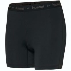 Spodenki sportowe damskie Hummel First Performance Woman Hipster. Czarne obuwie sportowe Hummel, bez zapięcia, na fitness i siłownię. Za 118.00 zł.