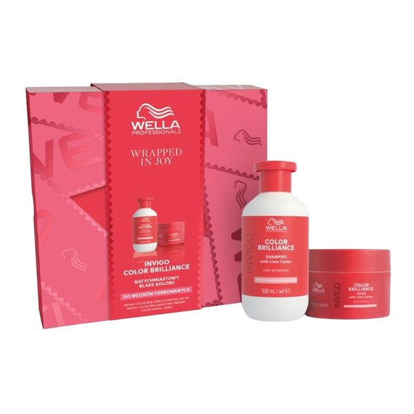 Wella INVIGO Color Brilliance Zestaw świąteczny Invigo Color Brilliance, szampon i maska do włosów farbowanych Zestawy do pielęgnacji włosów 1 ct. Odżywki do włosów Wella. Za 104.00 zł.
