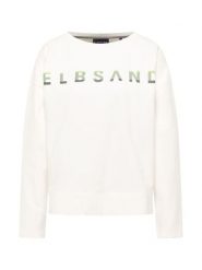 ELBSAND Bluza "Alvar" w kolorze białym rozmiar: XL. Białe bluzy ELBSAND, xl, bez wzorów, bez kaptura. Za 125.85 zł.