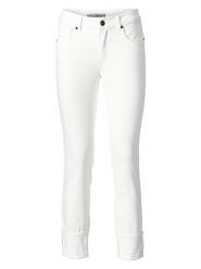 Heine Dżinsy - Slim fit - w kolorze białym rozmiar: 44. Białe jeansy Heine, bez wzorów. Za 110.04 zł.