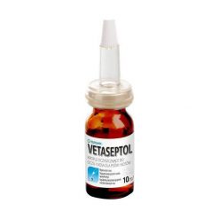 EUROWET Vetaseptol krople do oczu i nosa 10ml. Kredki do oczu EUROWET. Za 45.40 zł.