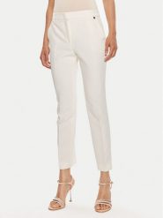 Liu Jo Spodnie materiałowe CA4201 T2200 Écru Regular Fit. Spodnie materiałowe Liu Jo, bez wzorów, z materiału. Za 419.99 zł.