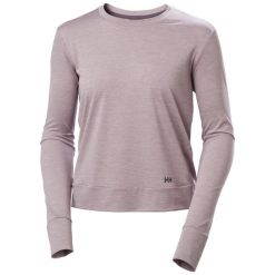 Bluza damska Helly Hansen Slav. Fioletowe bluzy sportowe Helly Hansen, bez wzorów, bez kaptura. Za 231.00 zł.