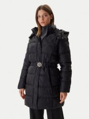 Guess Płaszcz zimowy W5BL44 W2912 Czarny Regular Fit. Czarne płaszcze Guess, na zimę, s, z aplikacjami, z syntetyku, bez kaptura. Za 899.99 zł.