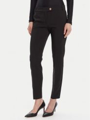 Rinascimento Chinosy CFC0126225003 Czarny Slim Fit. Czarne spodnie materiałowe Rinascimento, l, bez wzorów, z syntetyku. Za 379.99 zł.