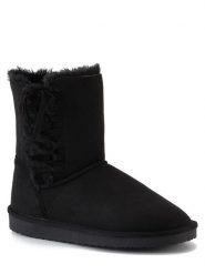 ISLAND BOOT Botki zimowe "Goldboro" w kolorze czarnym rozmiar: 41. Czarne botki Island Boot, na zimę, bez wzorów, z materiału, bez obcasa, bez zapięcia. Za 149.31 zł.