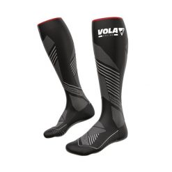 Skarpetki Vola. Czarne skarpety VOLA, bez wzorów, z materiału. Za 166.00 zł.