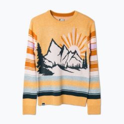Sweter damski KAVU Hillrose. Brązowe swetry KAVU, bez wzorów, bez ramiączek. Za 299.99 zł.