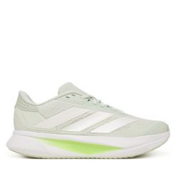 Buty do biegania adidas. Zielone obuwie sportowe Adidas, bez zapięcia, do biegania. Za 279.99 zł.