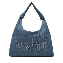 Torebka LOVE MOSCHINO. Niebieskie torebki klasyczne Love Moschino, bez wzorów, bez dodatków. Za 529.99 zł.