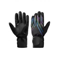 Zimowe rękawiczki sportowe unisex Rockbros 1614024000. Czarne rękawiczki ROCKBROS, bez wzorów, sportowe. W wyprzedaży za 74.00 zł.