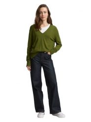 Tom Tailor Sweter w kolorze zielonym rozmiar: M. Zielone swetry Tom Tailor, m, bez wzorów, z wiskozy, bez ramiączek. Za 82.99 zł.