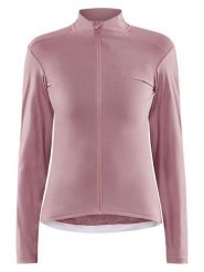 Craft Kurtka kolarska "Core Bike Essence" w kolorze jasnoróżowym rozmiar: XS. Różowe kurtki sportowe Craft, xs, bez wzorów, z materiału, bez kaptura, rowerowe. Za 127.35 zł.
