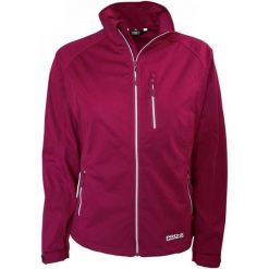 Damska wodoodporna kurtka softshell Pro-X Elements Maike. Czerwone kurtki sportowe PRO-X ELEMENTS, bez wzorów, z softshellu, bez kaptura, rowerowe. Za 335.00 zł.