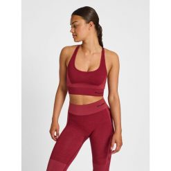 Stanik fitness cardio Hummel hmlClea. Czerwone bielizna sportowa Hummel, xs, bez wzorów. Za 161.00 zł.