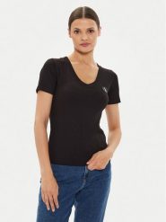 Calvin Klein Jeans T-Shirt J20J223274 Czarny Regular Fit. Czarne t-shirty Calvin Klein Jeans, xs, bez wzorów, z bawełny, bez kołnierzyka, bez ramiączek. Za 109.99 zł.