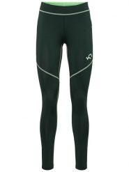 KARI TRAA Legginsy sportowe w kolorze ciemnozielonym rozmiar: M. Zielone legginsy sportowe Kari Traa, m, bez wzorów, z podwyższonym stanem, outdoorowe. Za 118.84 zł.