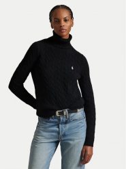 Polo Ralph Lauren Golf 211888686001 Czarny Regular Fit. Czarne golfy Polo Ralph Lauren, xs, bez wzorów, z wełny, bez ramiączek. Za 849.99 zł.
